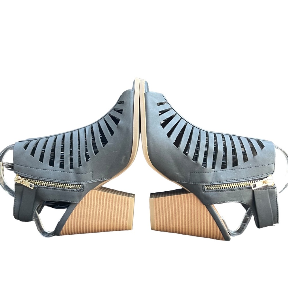 Dolce Vita Dolcetta Gray Ankle Block Heel Sandal Womens Shoes Size 8 - Picture 9 of 11